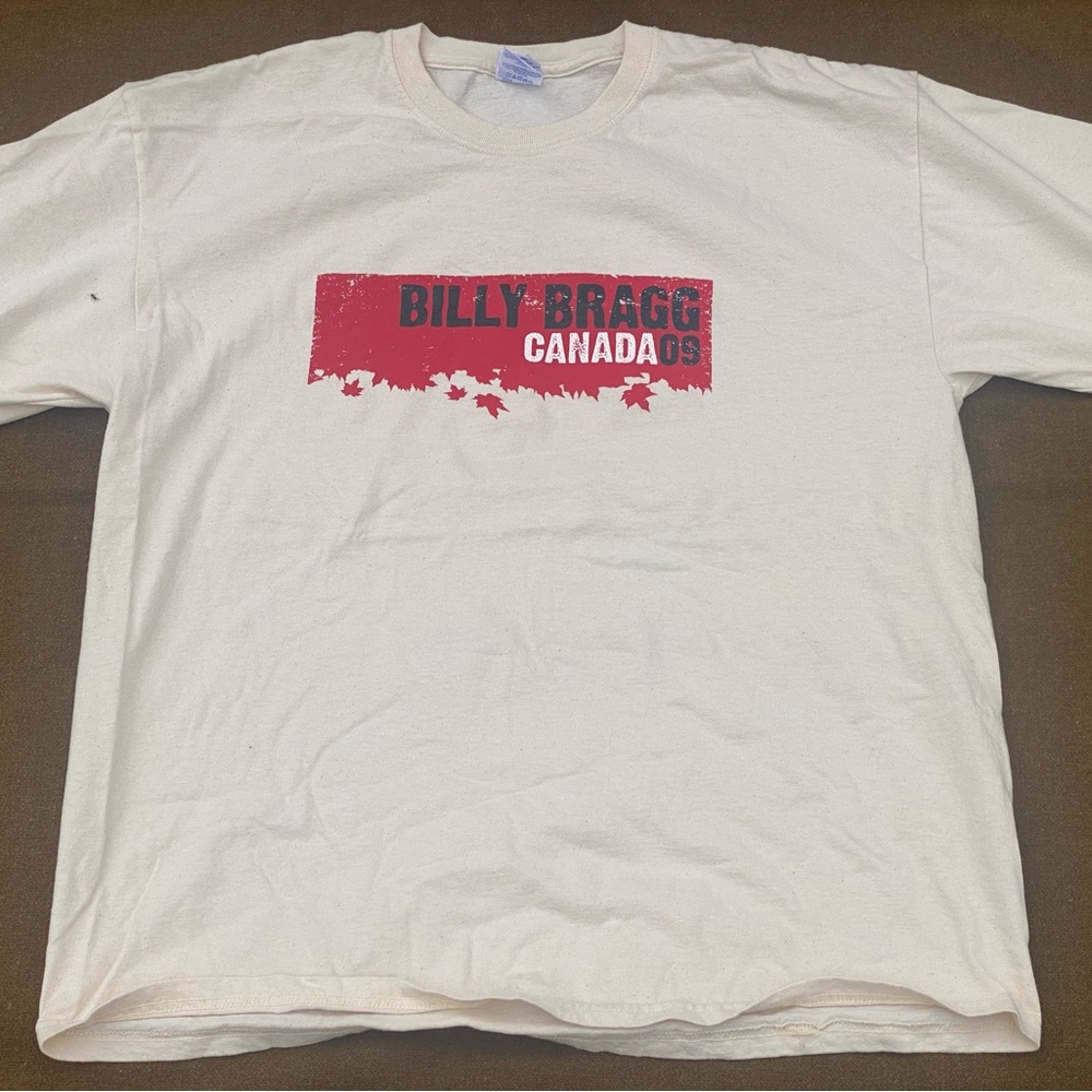 Billy Bragg XL Gildan T-shirt BNWOT